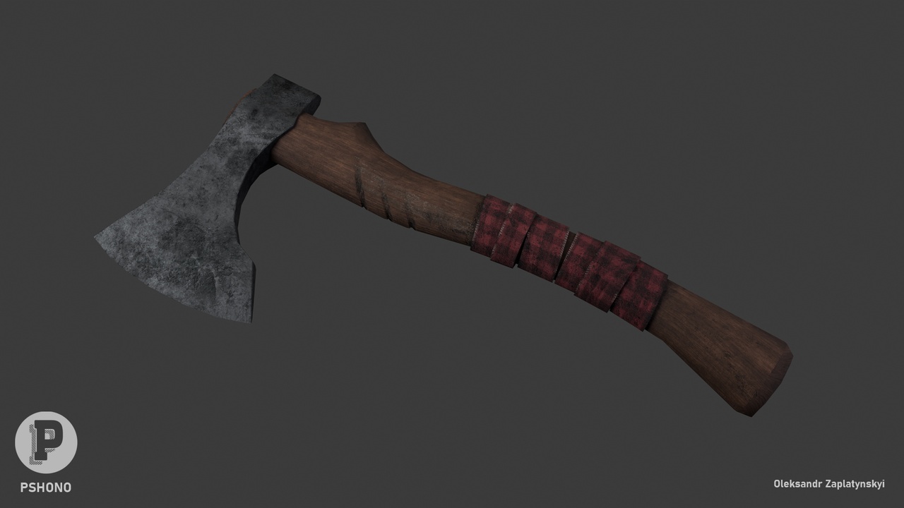 Media 1 for listing Stylized Axe