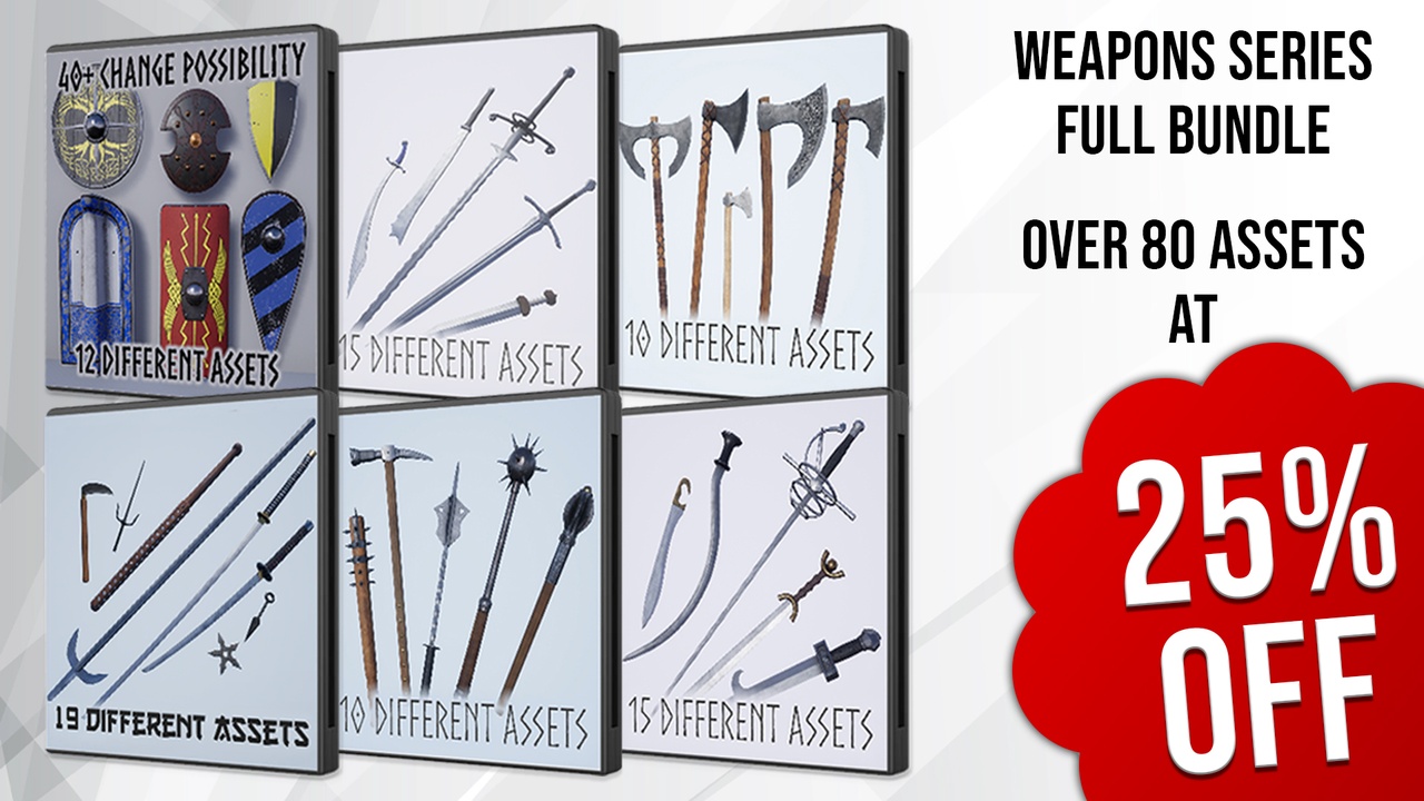 Media 1 for listing Weapons Series - Full Series Pack