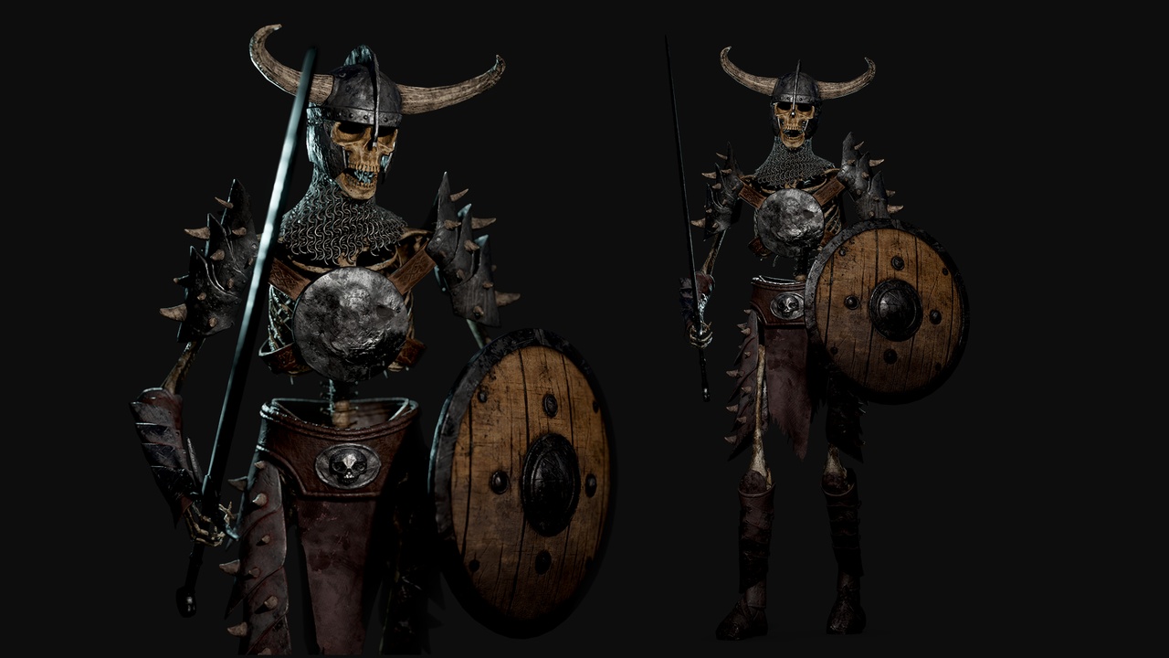 Media 1 for listing Modular Skeleton Warrior