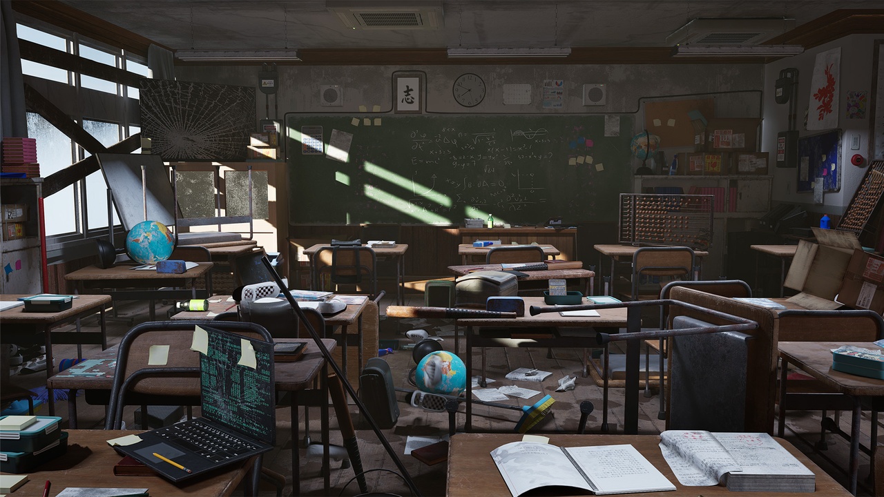 Media 1 for listing Abandoned classroom