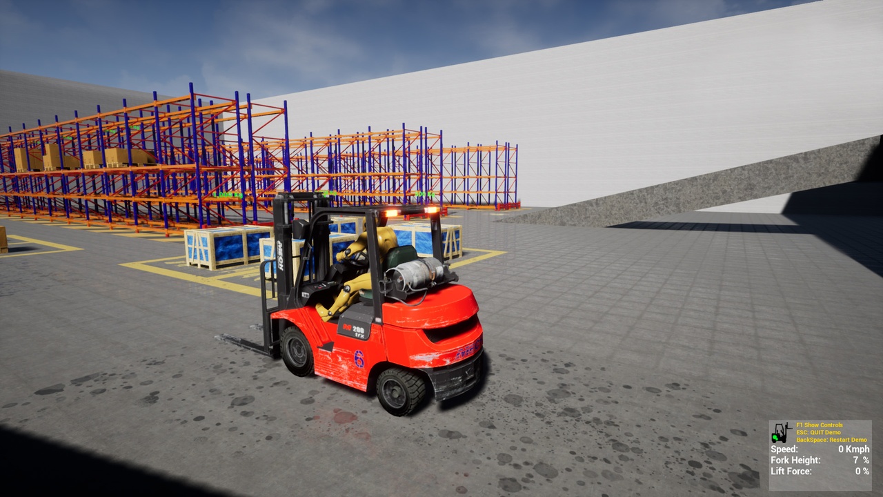 商品 Driveable Forklift 的媒体 1