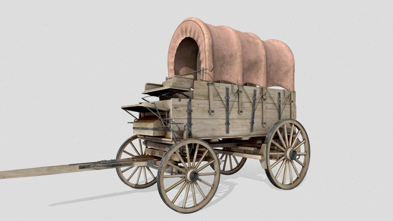 Media 1 for listing Covered Transport Wagon