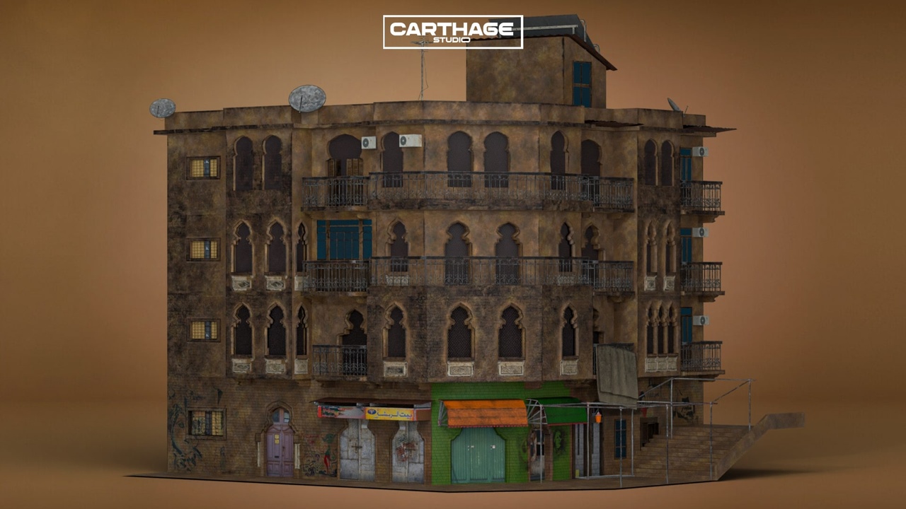 Media 1 for listing Arabic Neoclassical Residential and Retail Heritage Building
