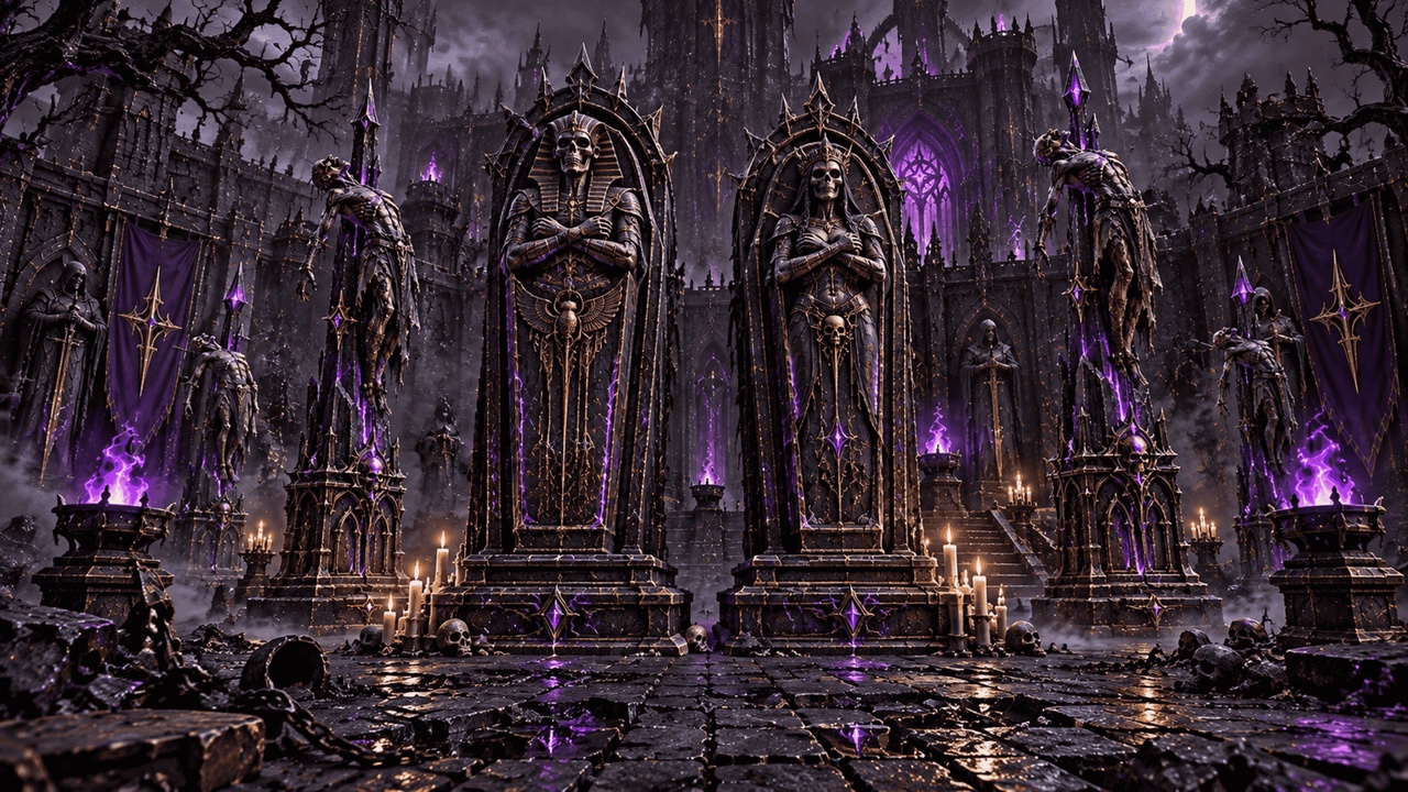 Media 1 for listing Cursed Obsidian Citadel - Dark Fantasy Modular Environment Kit (UE5 & UEFN)