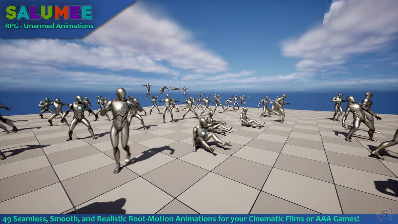 Media 1 for listing RPG - Unarmed Animations