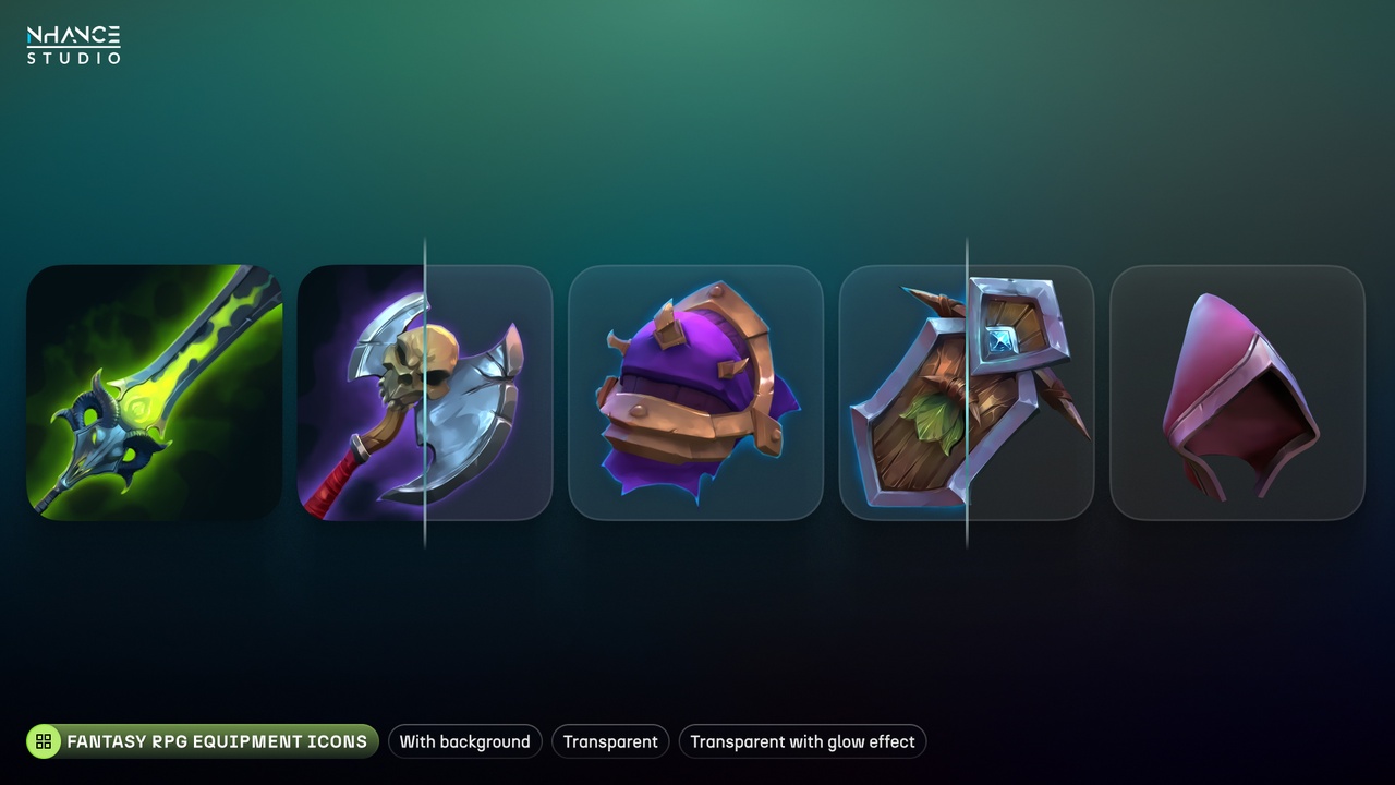 Media 1 for listing Fantasy RPG Equipment Pack #3