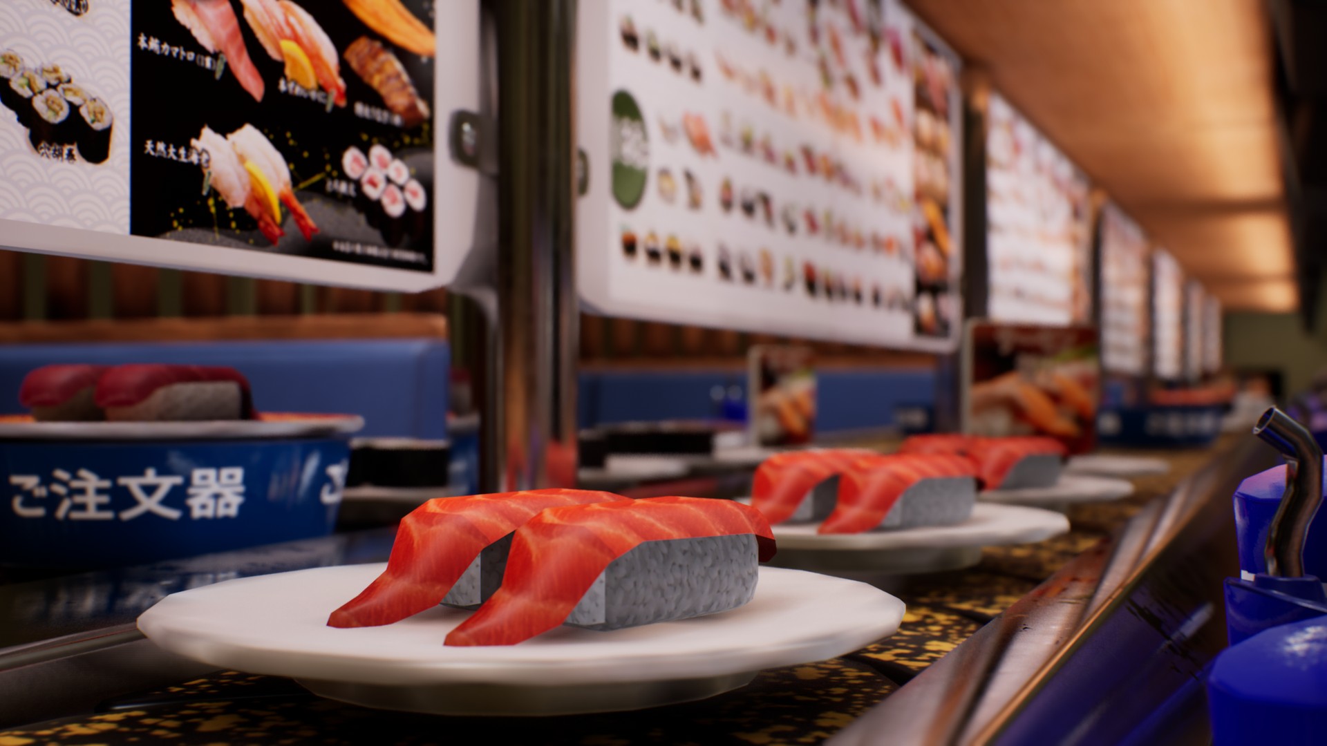Conveyor Belt Sushi Restaurant Fab