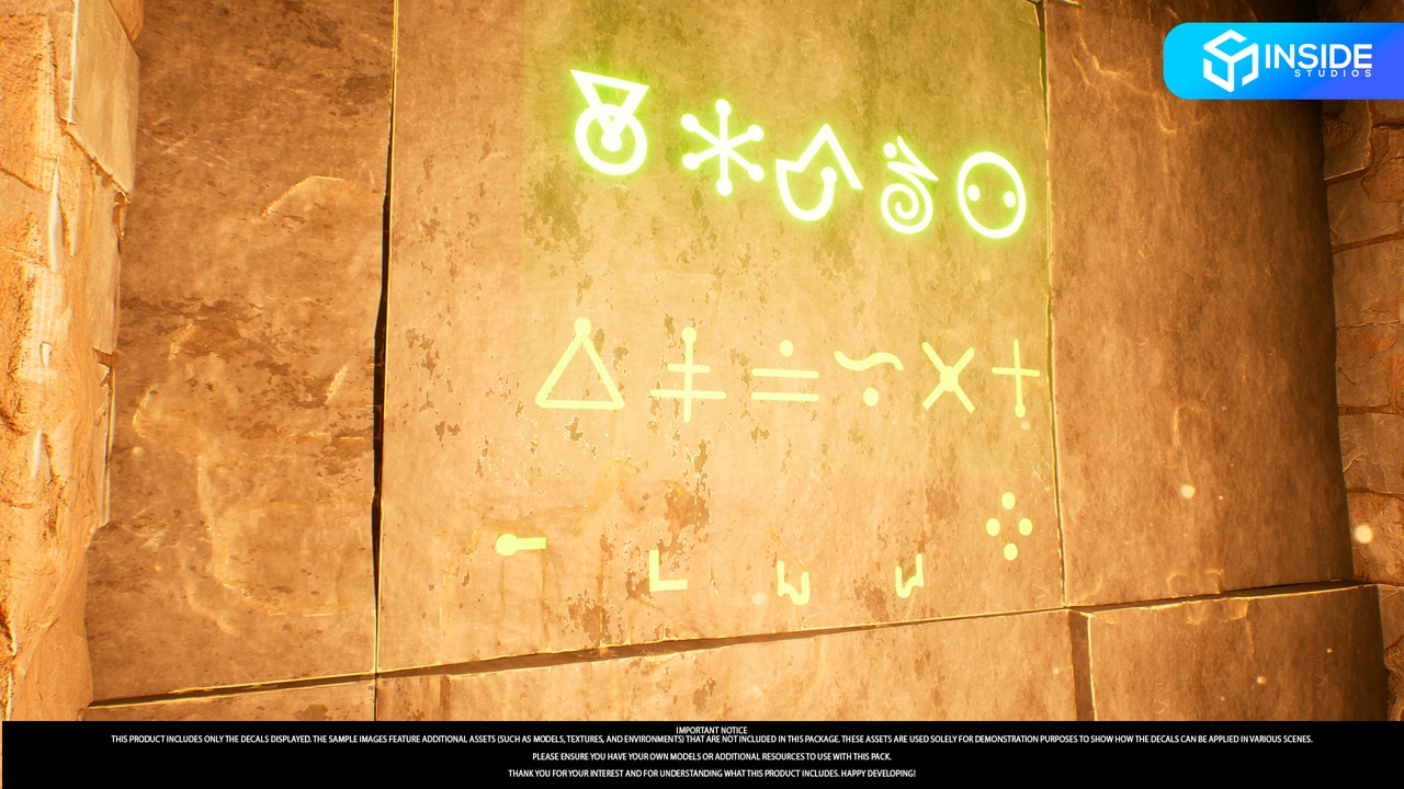 Multimedia 1 para anuncio Alien Glyphs Decals Pack