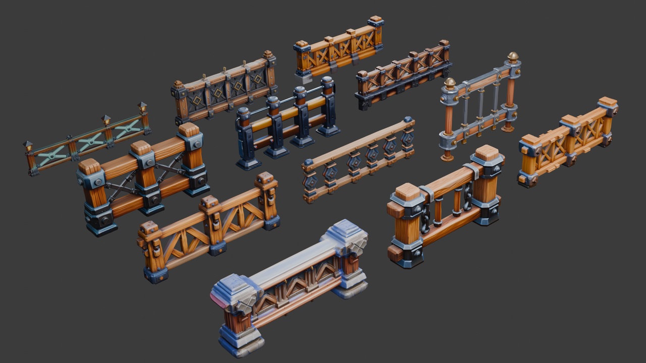 Media 1 for listing Stylized Railings🧱