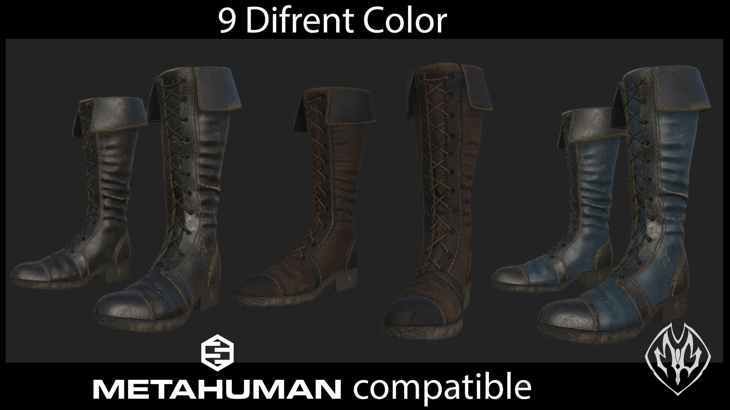 Media 1 for listing Old Medieval Boots V2