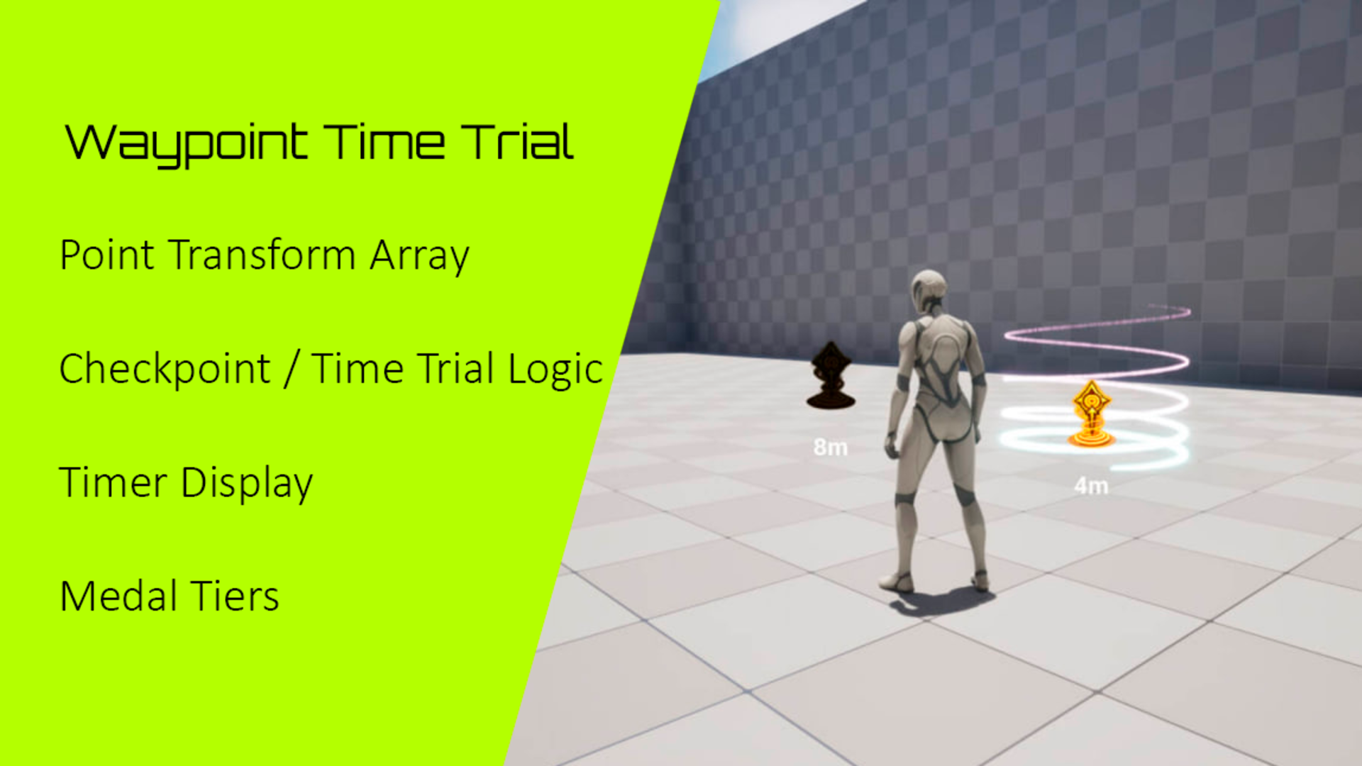 Checkpoint Racing 3d Waypoint Time Trial – Checkpoint Race System | Fab