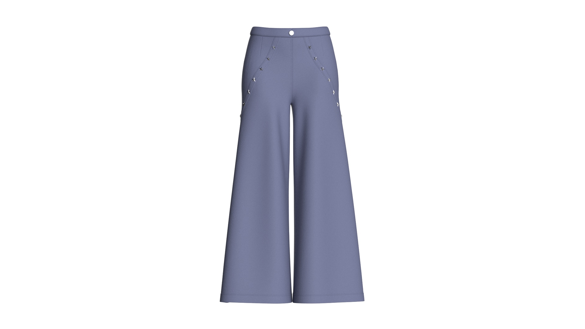 Media 1 for listing Girls Wide Leg Flare Pant | High Poly
