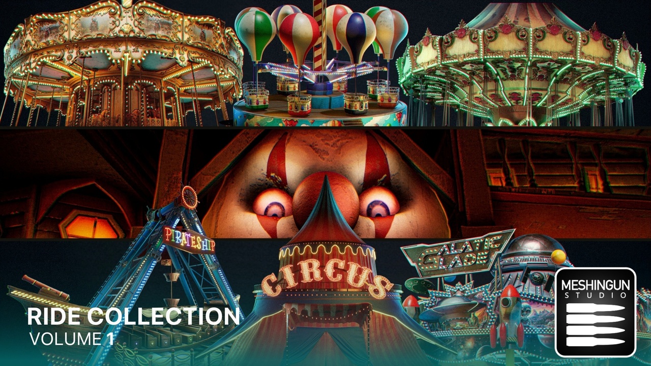 Media 1 for listing Theme Park Ride Collection - Volume 1