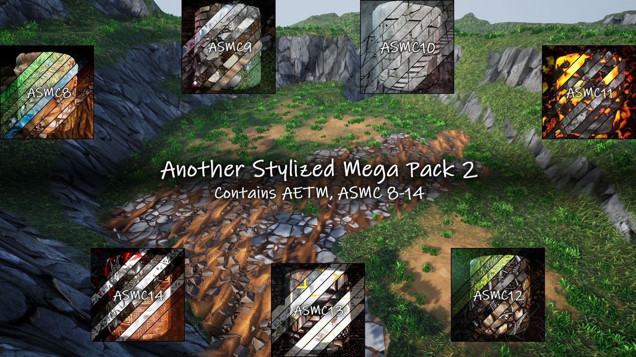 Another Stylized Mega Pack 2 | Fab