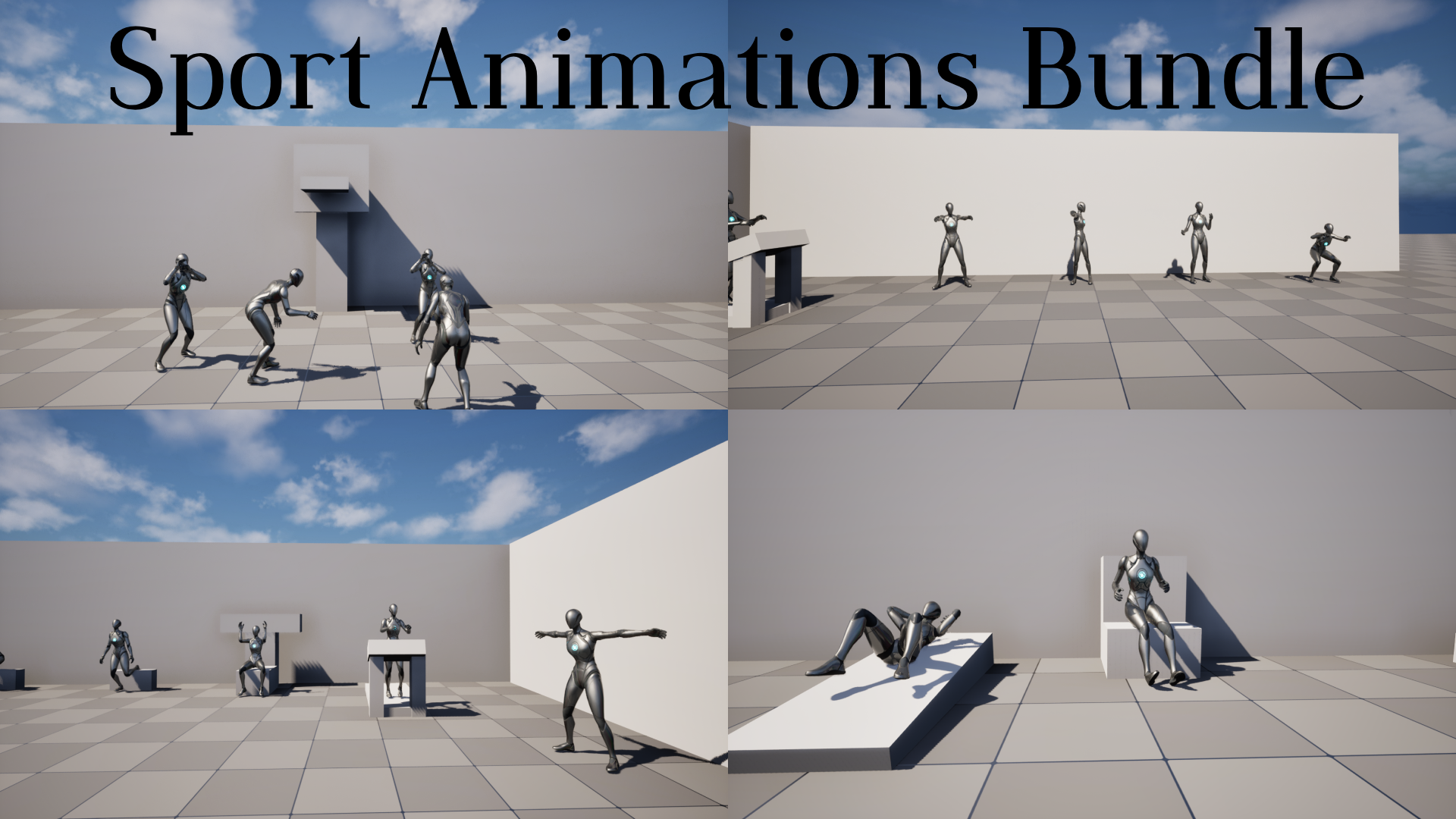 Sport Animations Bundle | Fab