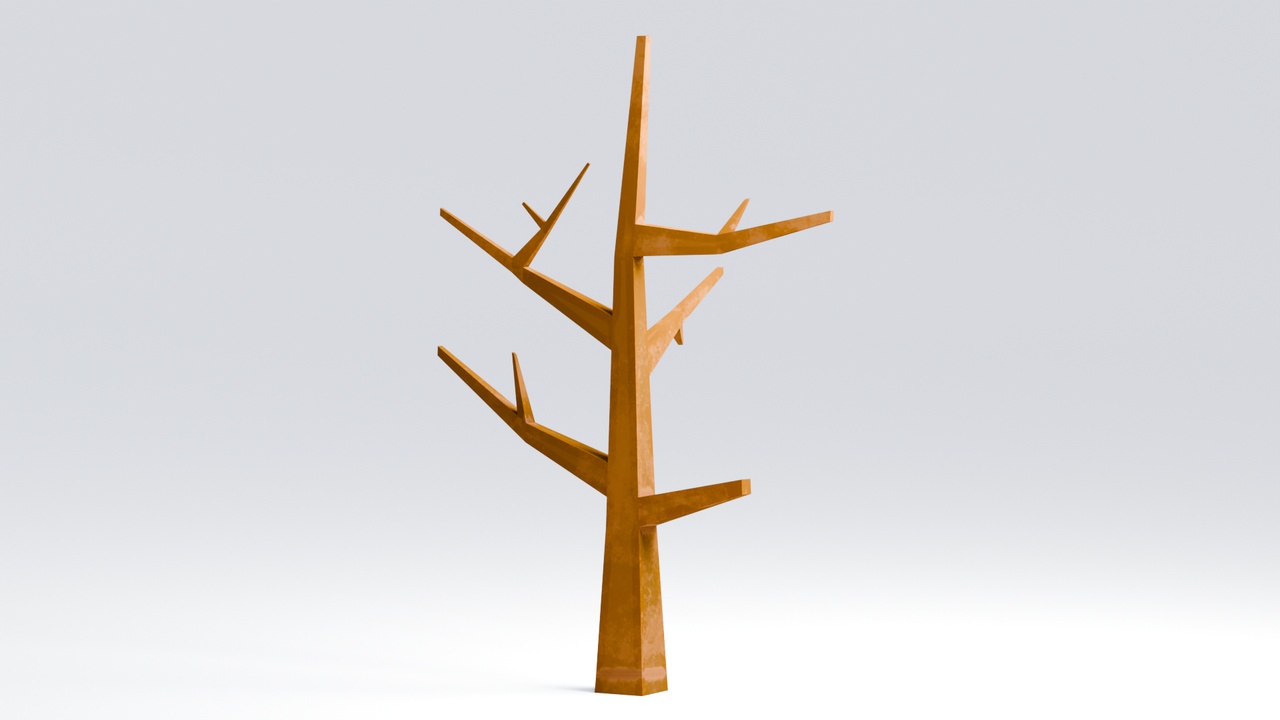 Media 1 for listing Stylized Autumn Landscape - Tree 3