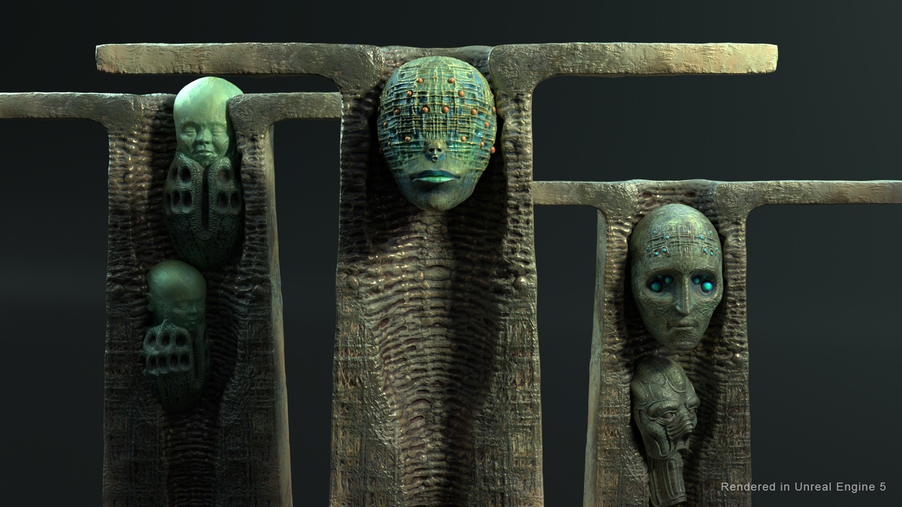 Media 1 for listing Sci-Fi Shrine props VOL 4