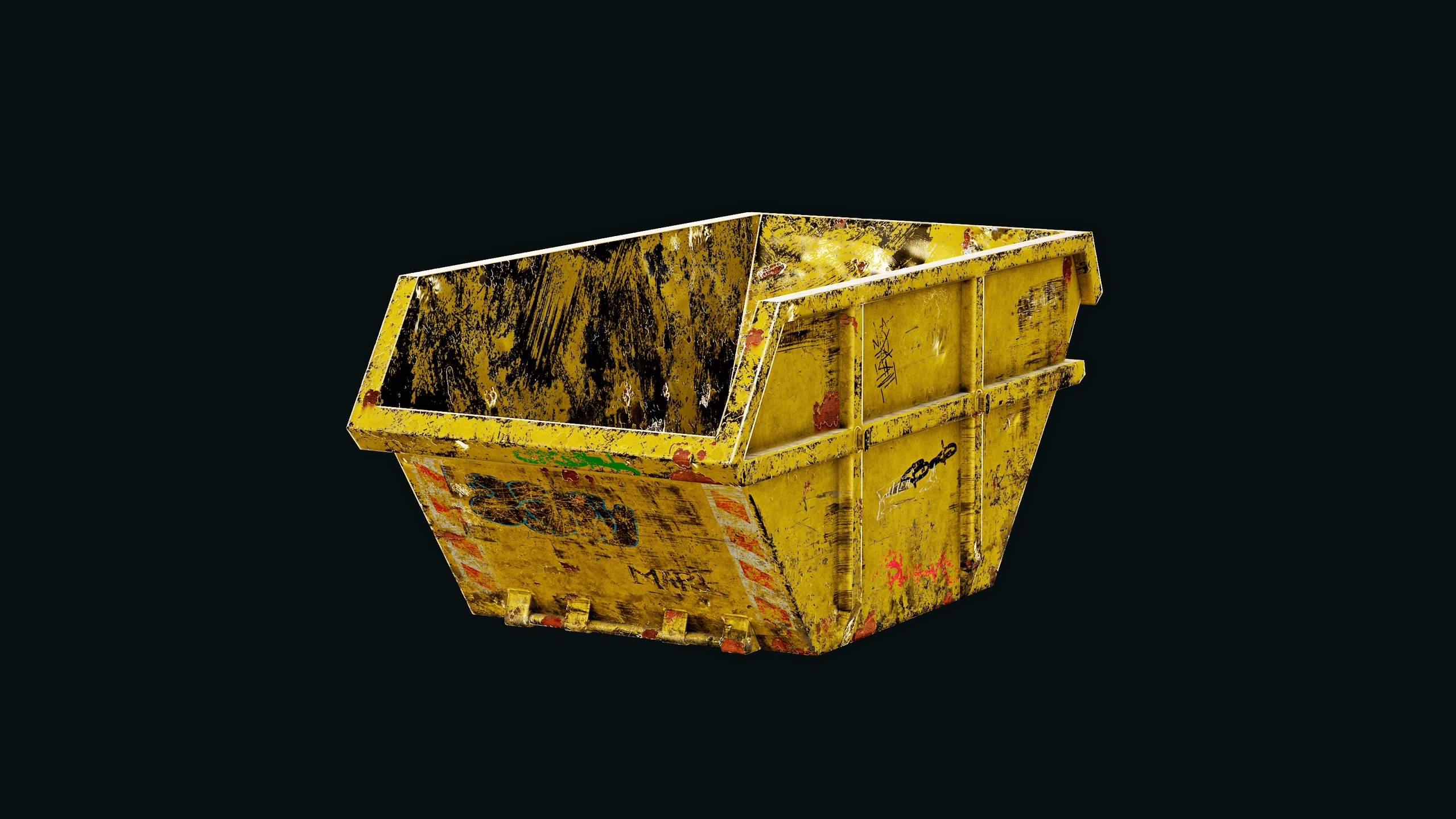 Media 1 for listing Open dumpster for construction garbage