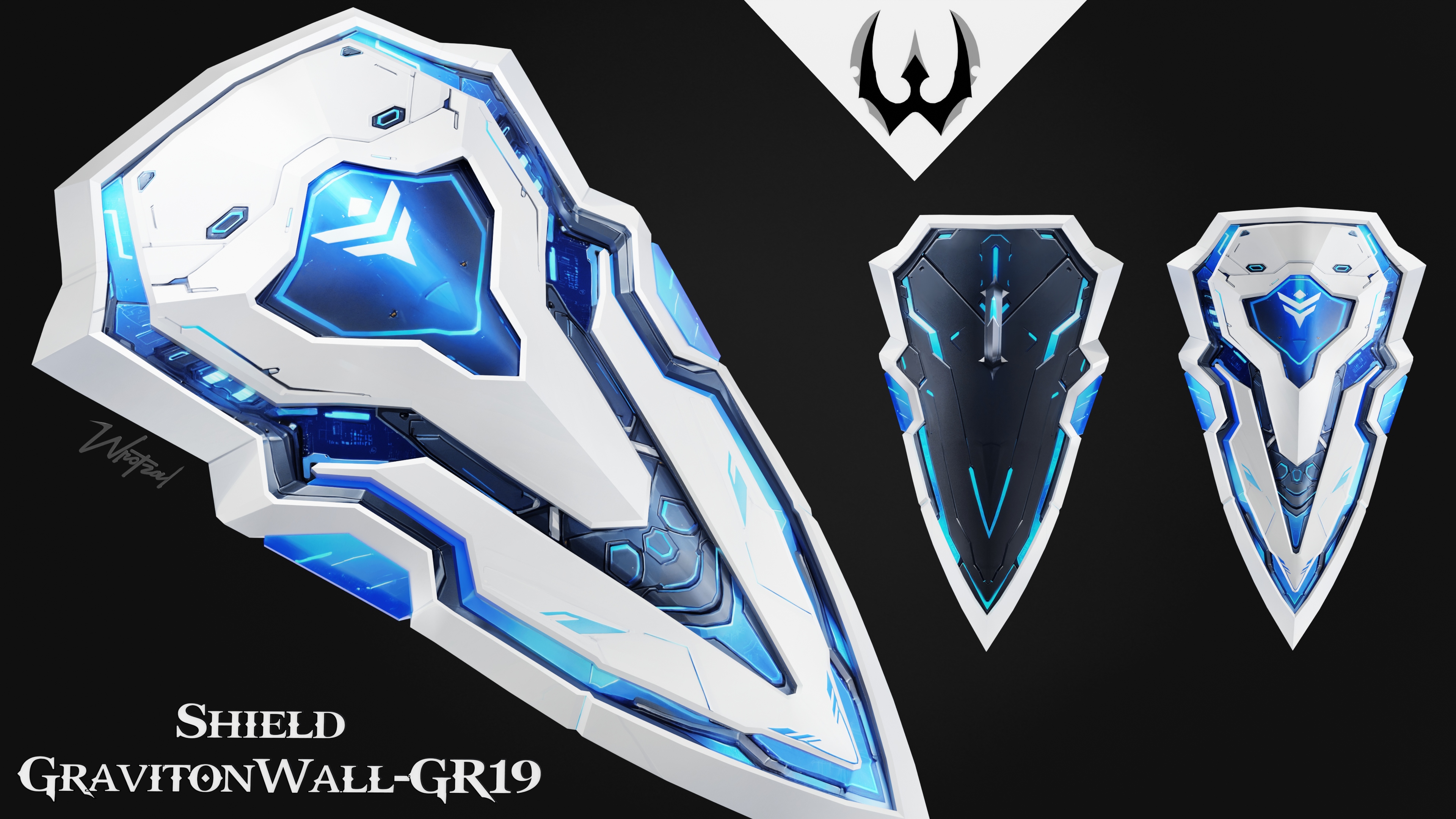 Shield GravitonWall-GR19 [Stylized Fantasy] | Fab