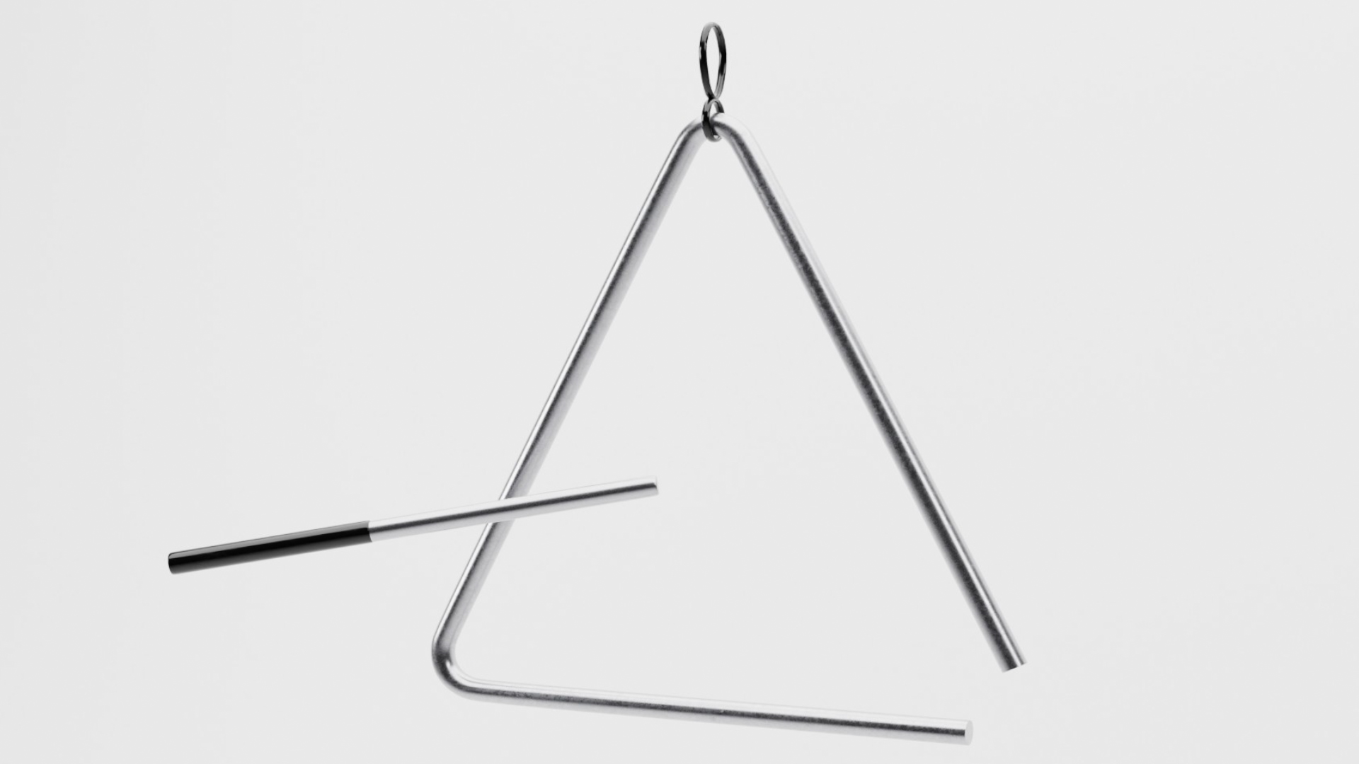 Giant Triangle Instruments Triangle Instrument with Beater | Fab