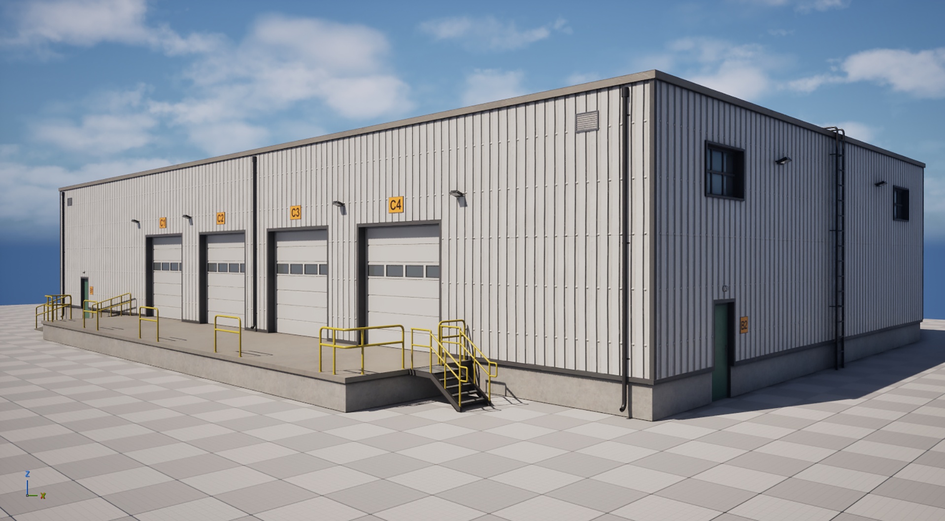 Media 1 for listing 6 Industrial Buildings Pack 3