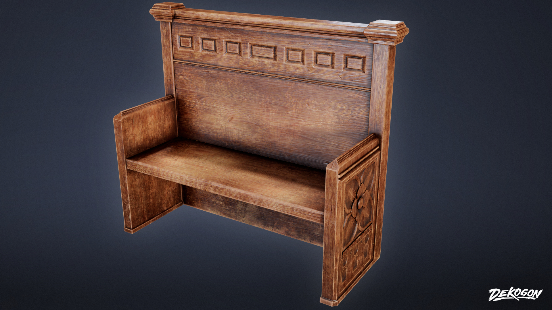 MVL - Bench - PBR Game Ready | Fab