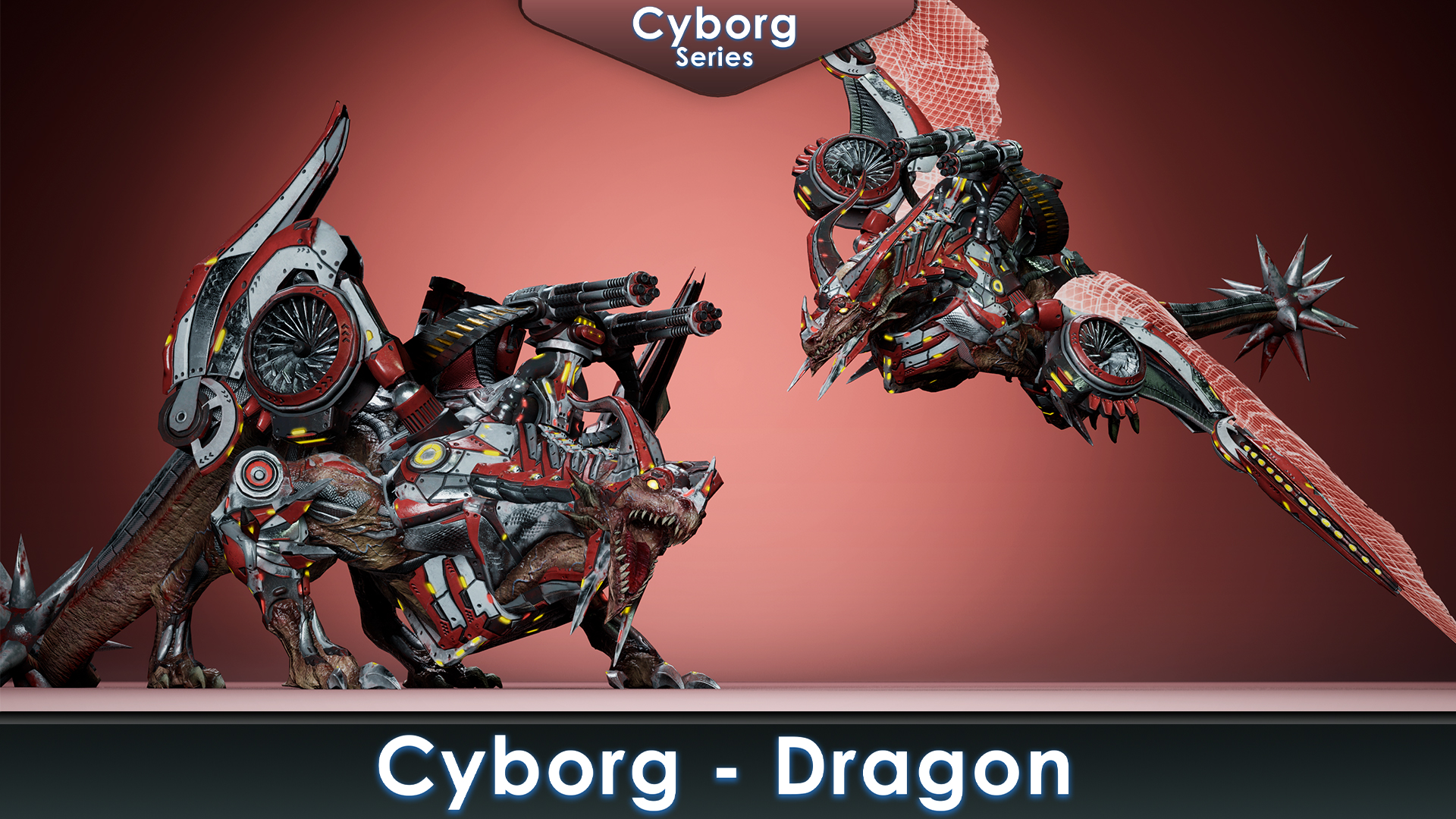 Cyborg Dragon | Fab