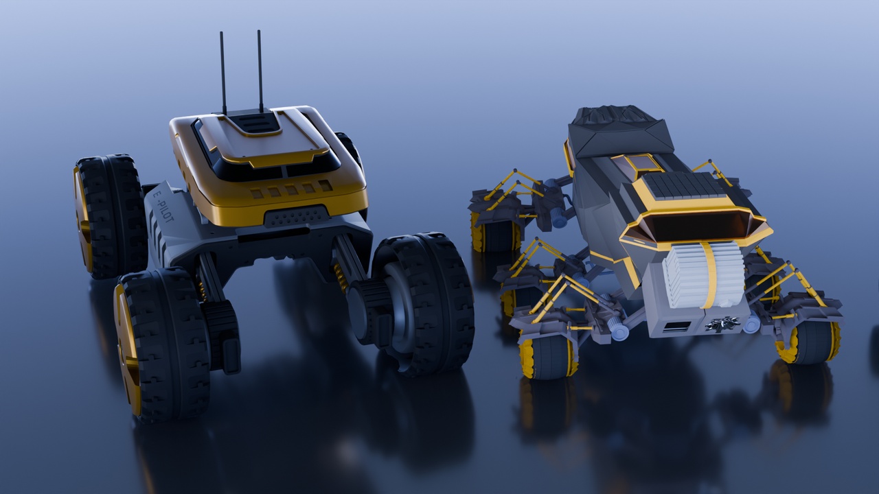 Space Rover Pack | Fab