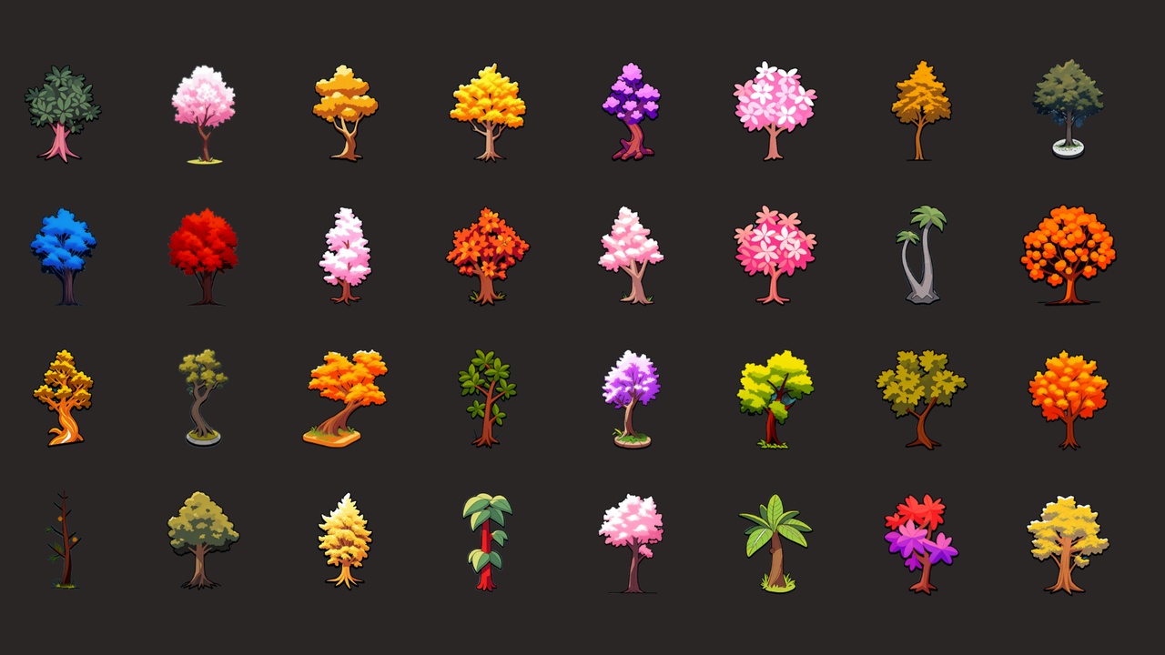 Media 1 for listing Toon Trees Pack