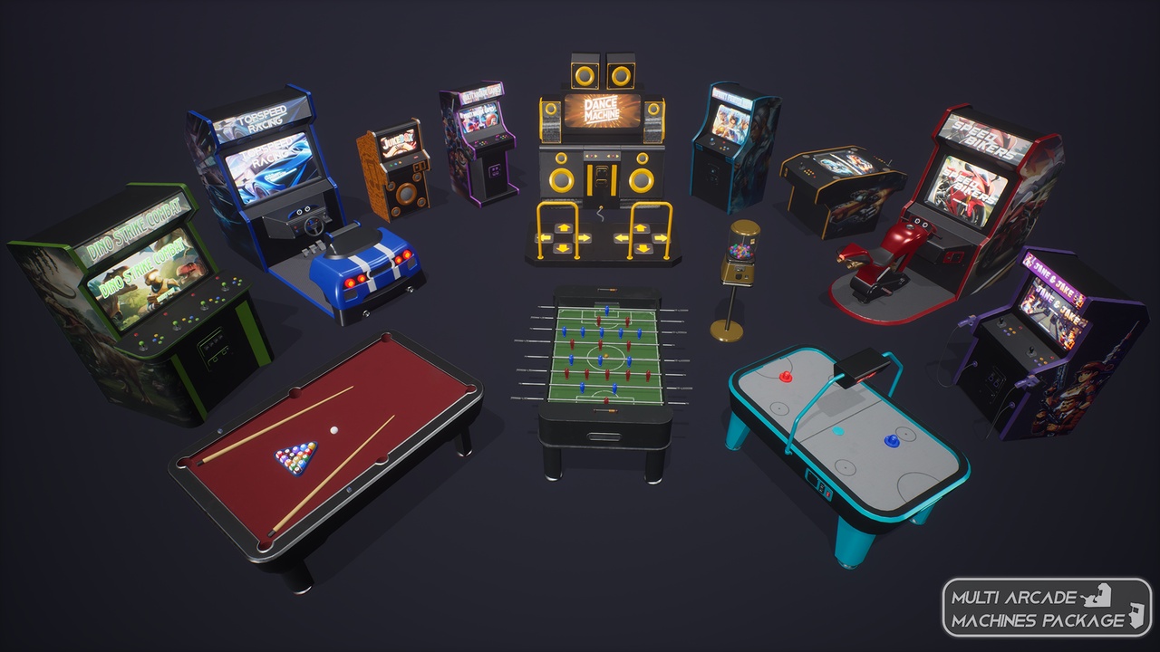 Media 1 for listing Multi Arcade Machines Package