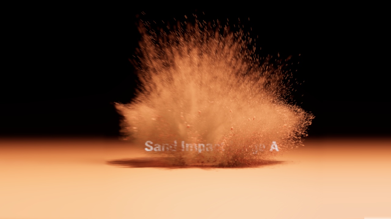 Media 1 for listing Cinematic Sand Explosions