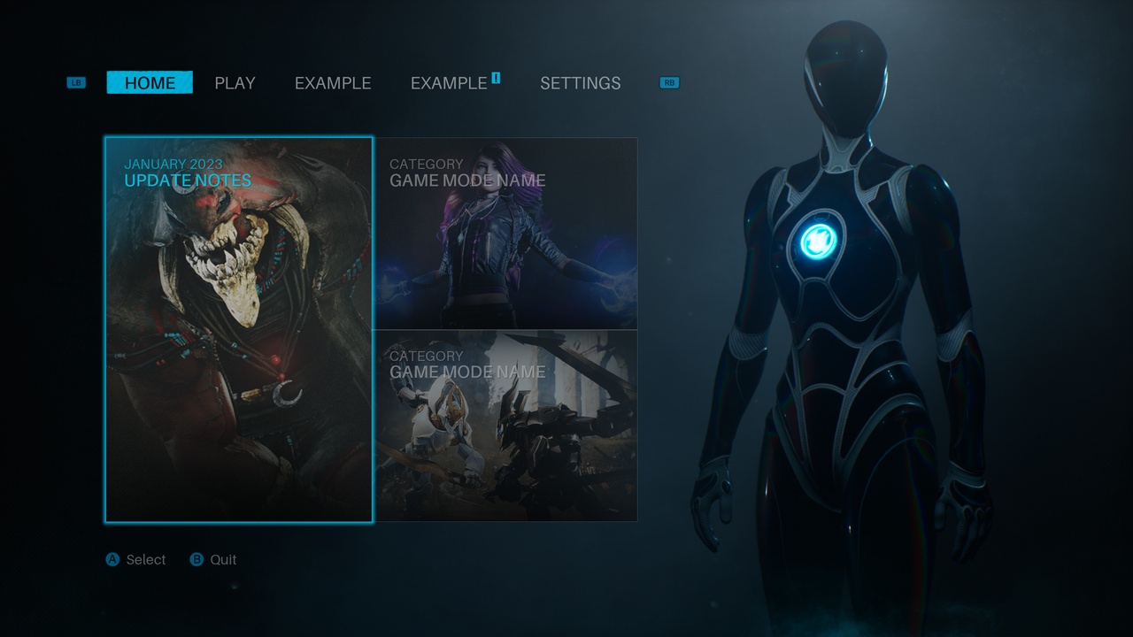 商品 Pro Main Menu V3: Blue Edition 的媒体 1