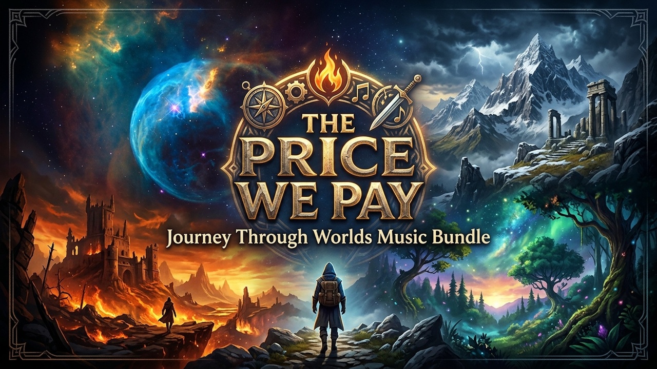 Media 1 for listing THE PRICE WE PAY – Journey Through Worlds Music Bundle