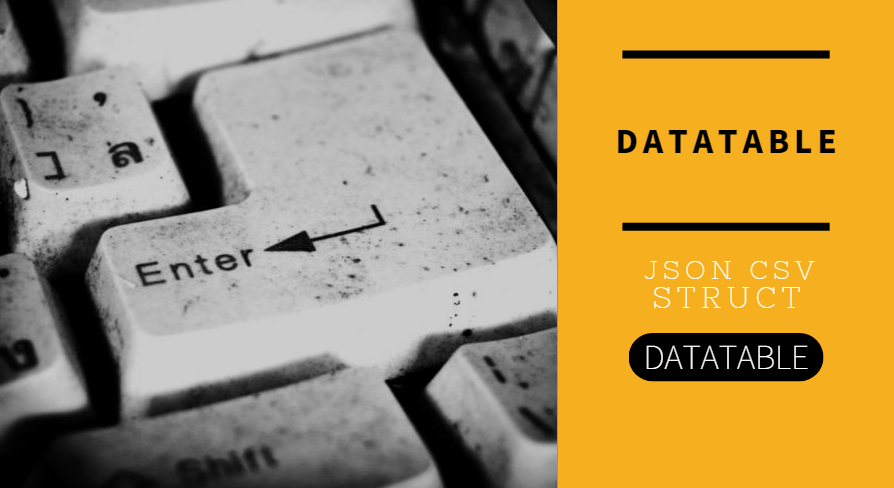 Json to Struct and Json or Csv to datatable | Fab