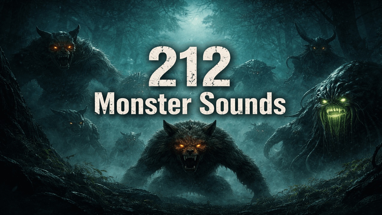 Media 1 for listing Monster Voices Pack
