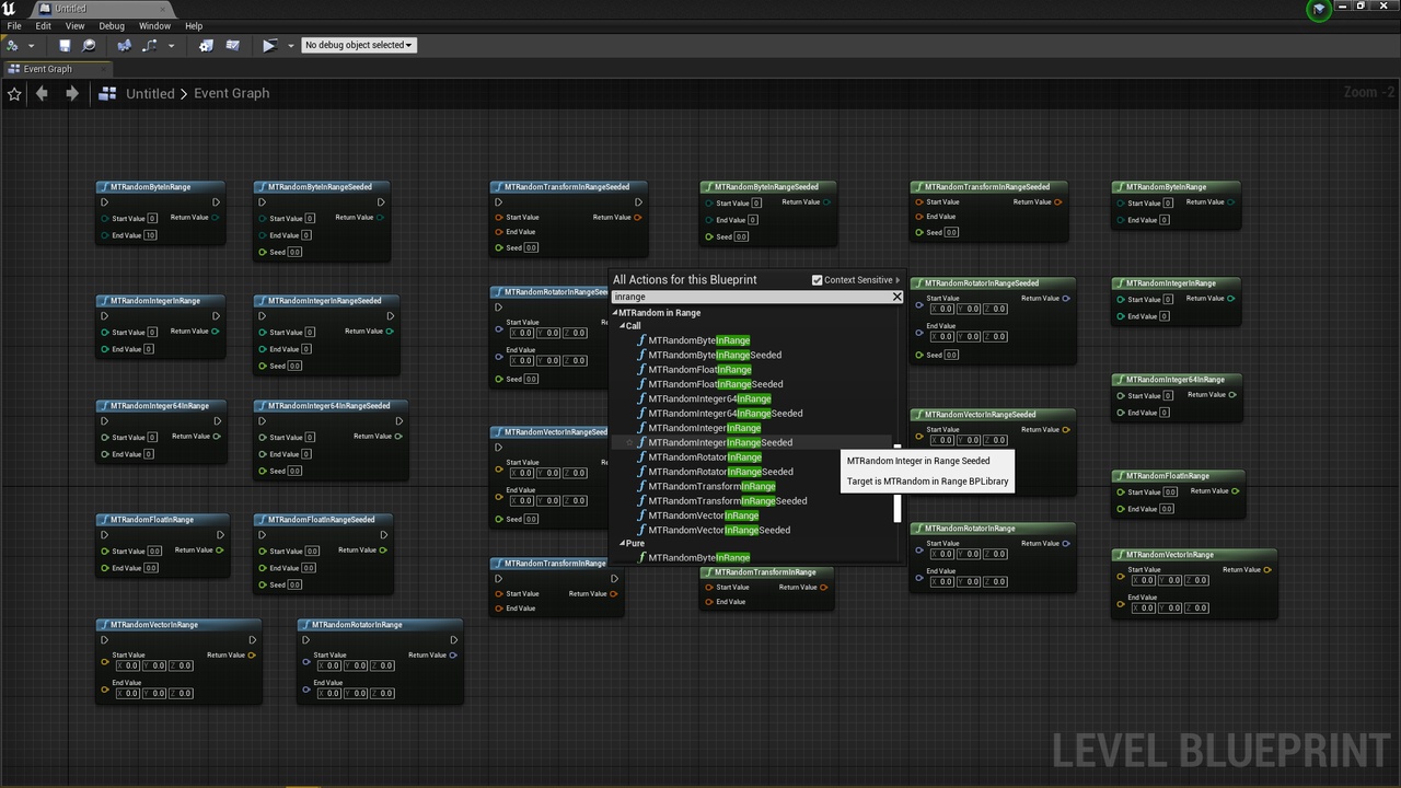 Media 1 for listing Mersenne Twister Random In Range Plugin