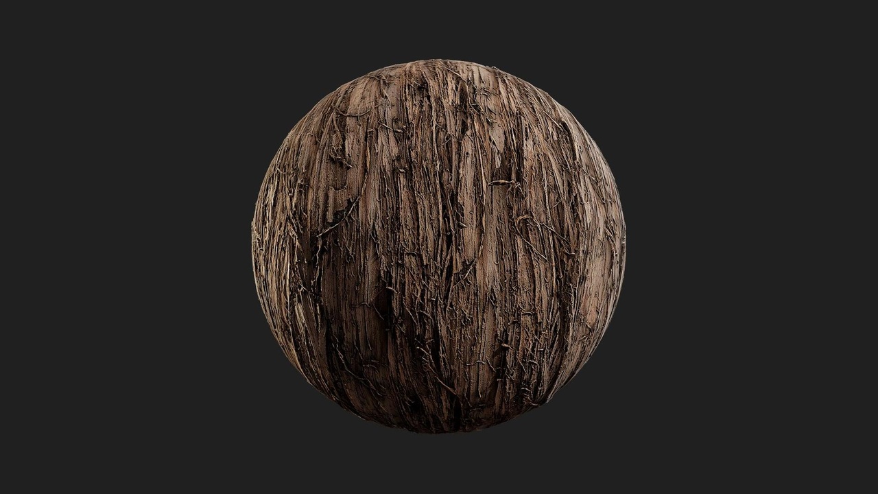Media 1 for listing Desert American Tree Bark Wood Rough 03