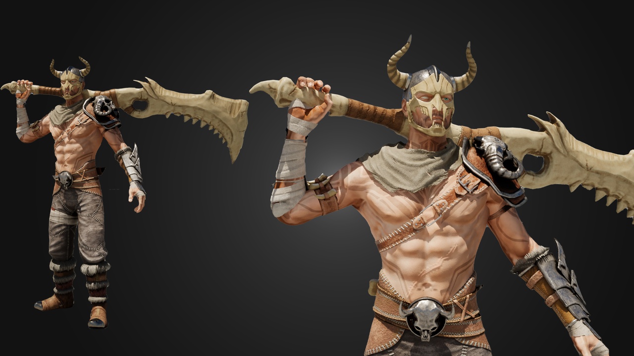 Media 1 for listing Barbarian Scavenger