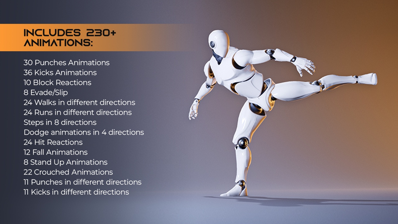 Media 1 for listing Fight Animations Pack