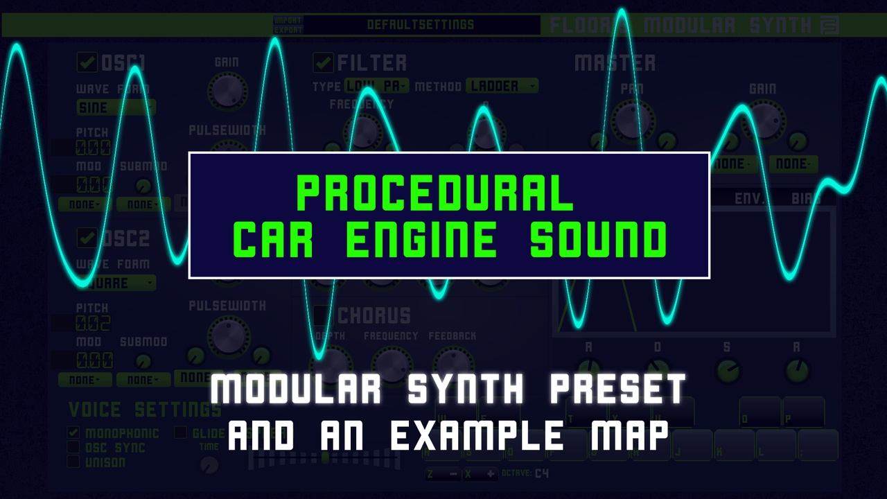 Media 1 for listing Procedural Car Sound by Floor