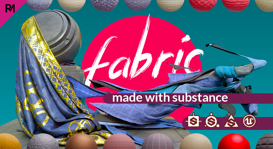 56 Customizable Fabric Materials (Substance .SBSAR & .SBS) | Fab