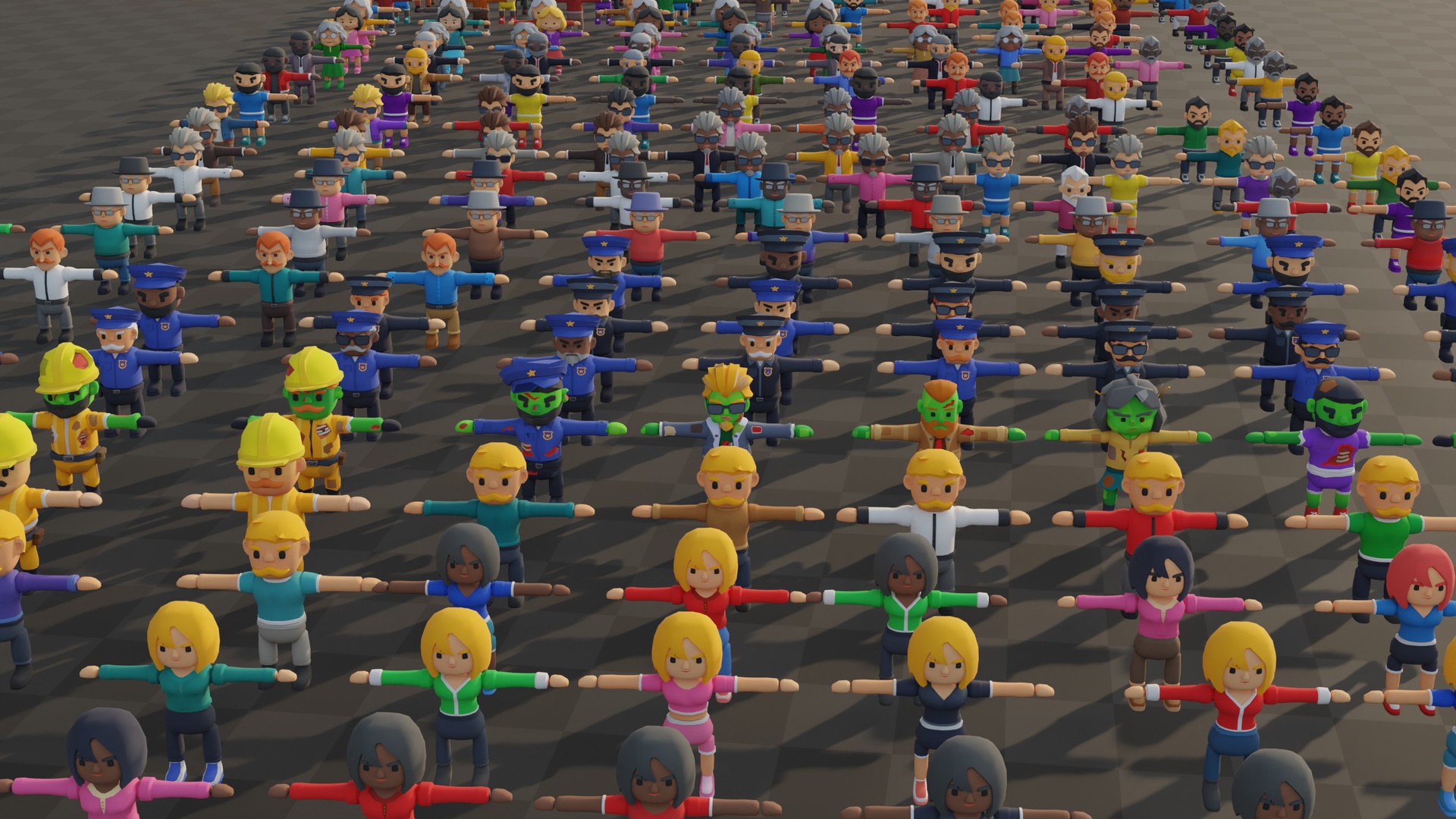 Media 1 for listing Cartoon City Massive - Character Pack