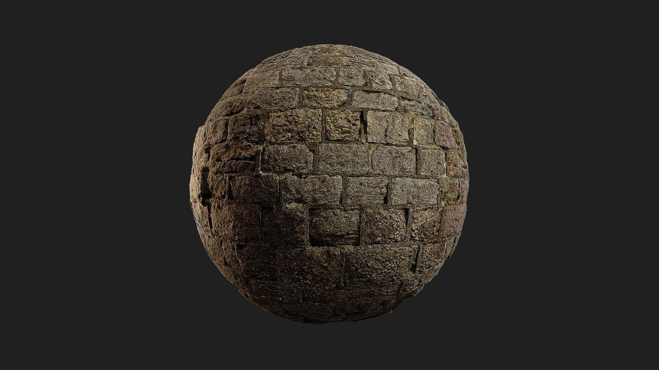 Media 1 for listing Historic Medieval Church Ruin Wall Stone Rough 02