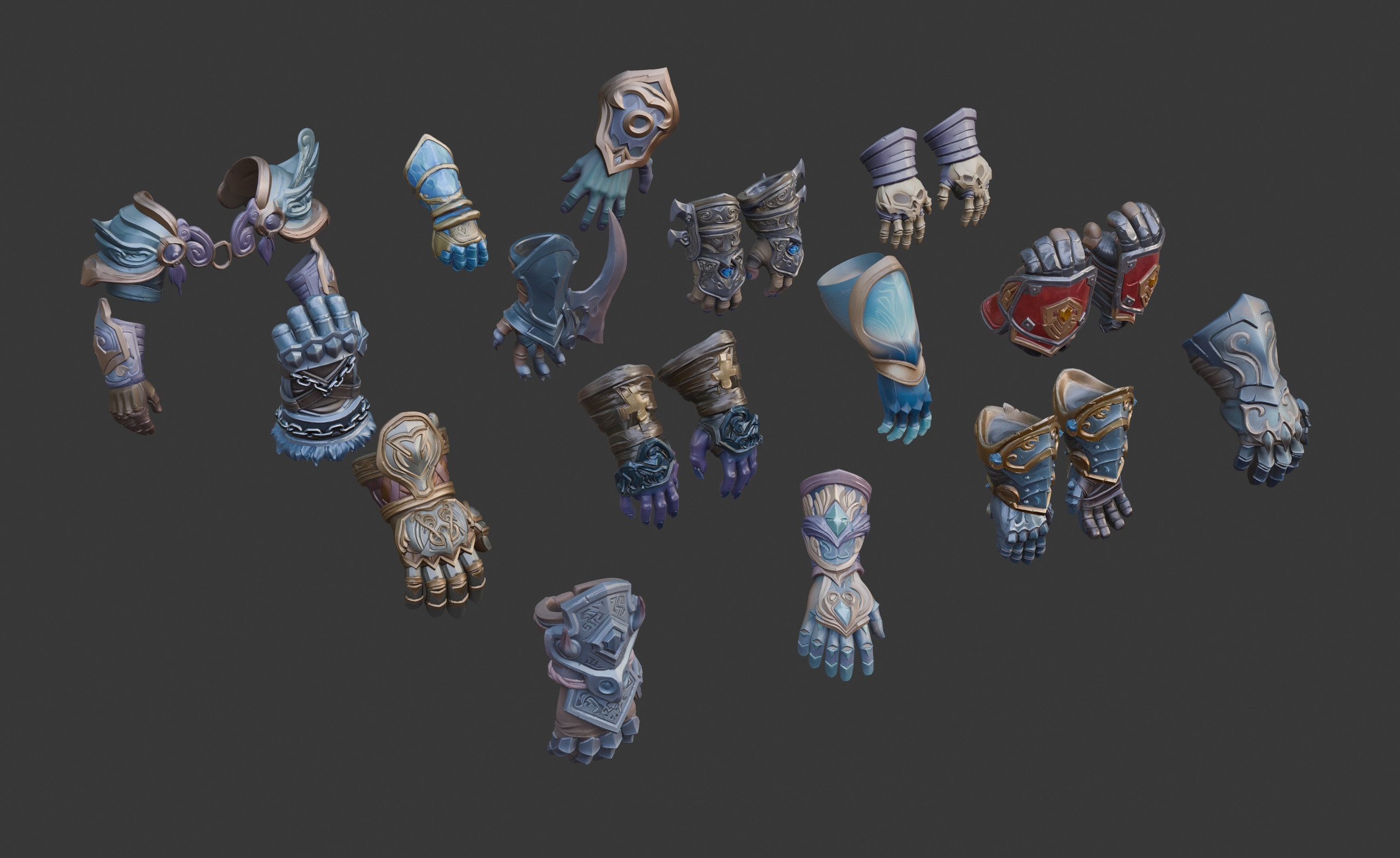 Media 1 for listing Stylized Armory 1 - gauntlets