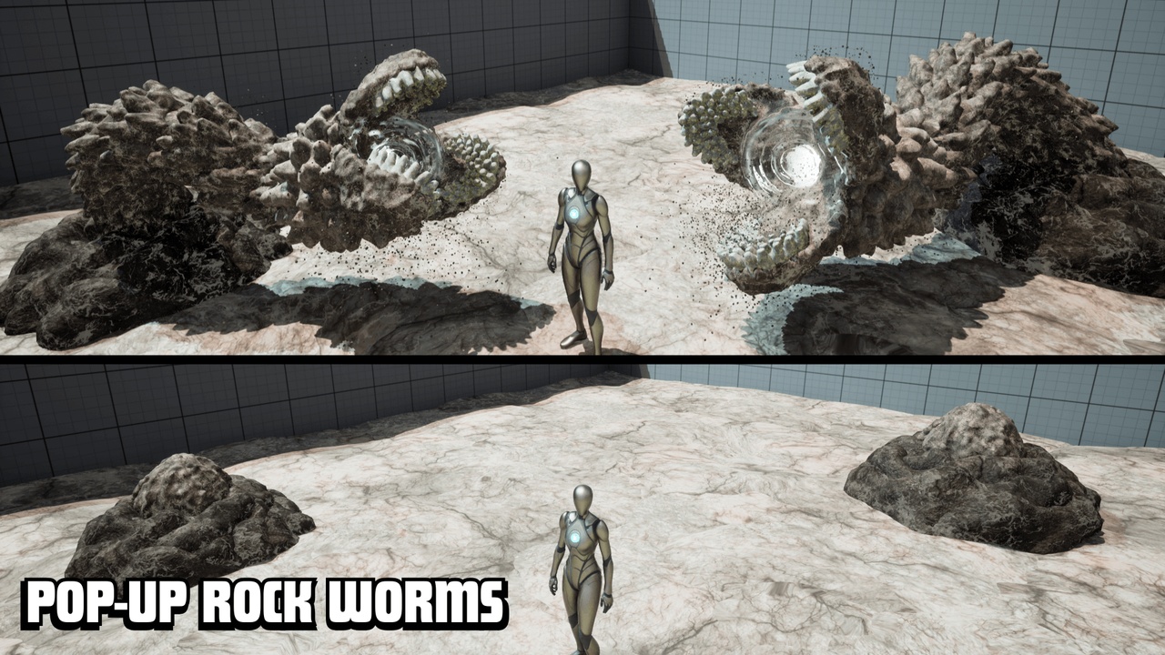 Media 1 for listing Pop-Up Rock Worms
