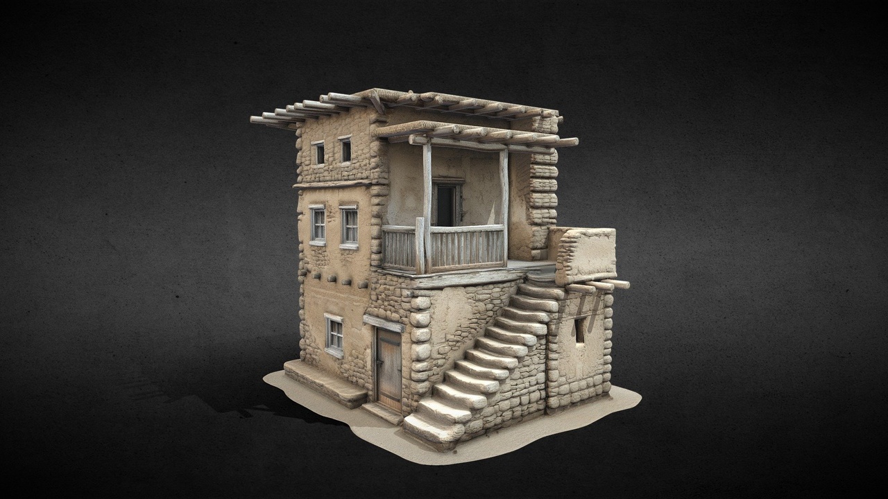 File multimediali per l'articolo Stylized House – Tier I: 1