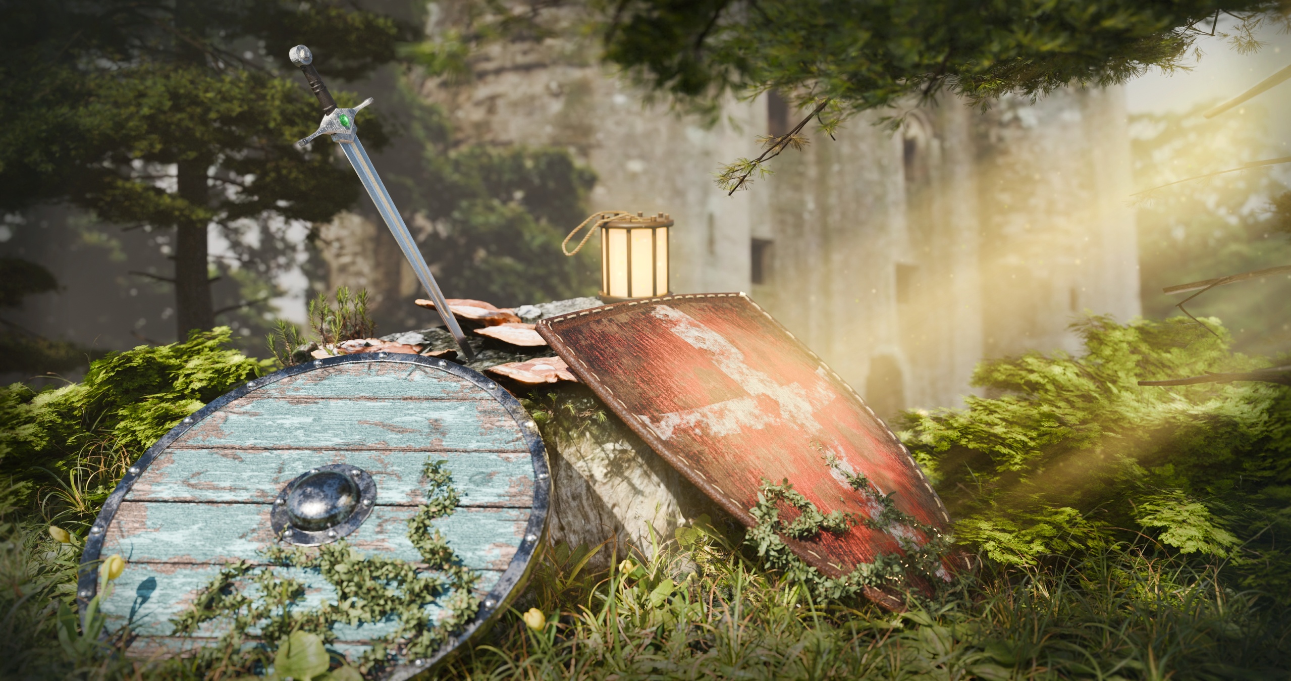 Media 1 for listing Historical English & Viking Shields Pack