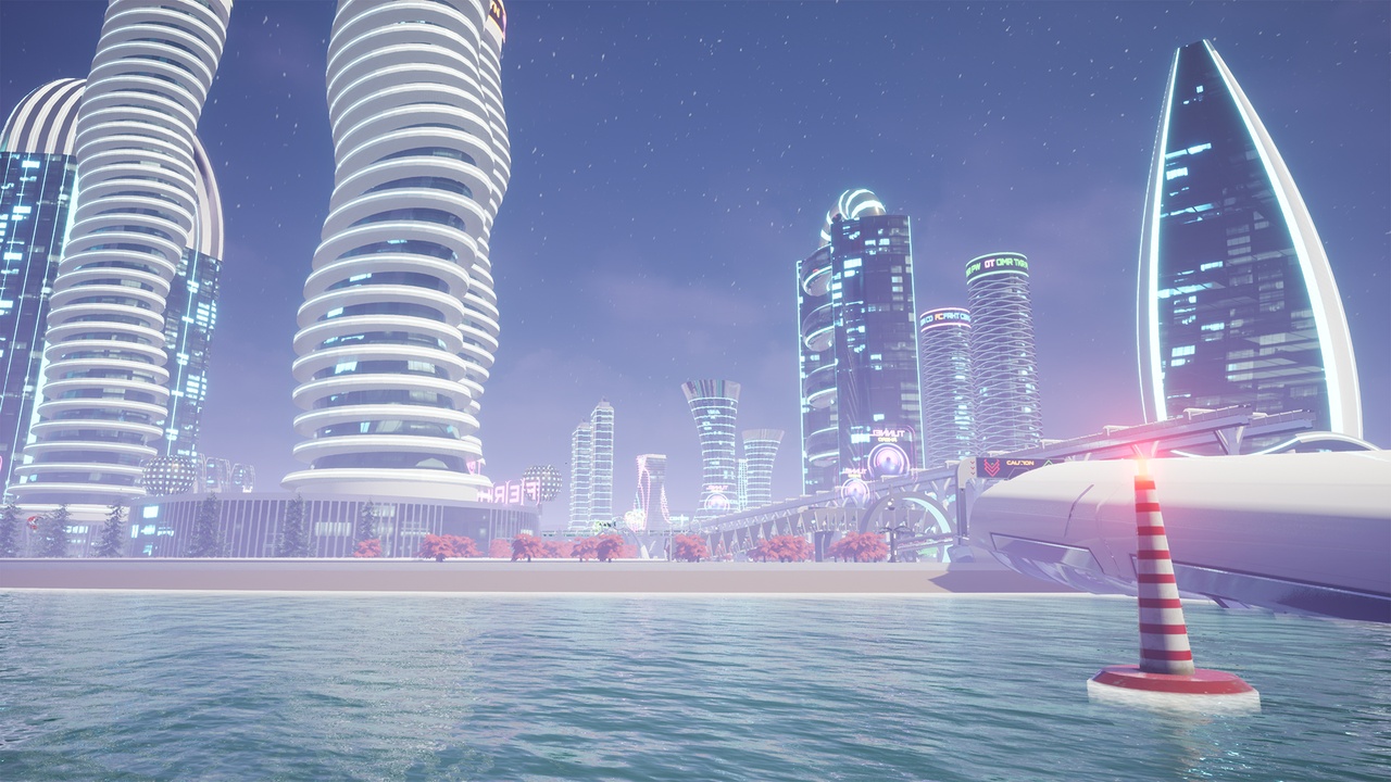 Media 1 for listing Metaverse City Futuristic Sci-Fi Extended Version