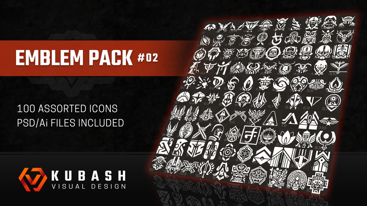 Media 1 for listing Emblem Pack #02