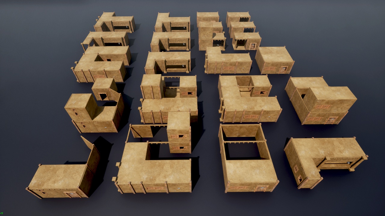 Media 1 for listing Medieval Houses Modular